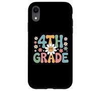 Funny First Day of School 4th Fourth Grade Carcasa para iPhone XR