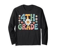 Funny First Day of School 4th Fourth Grade Manga Larga