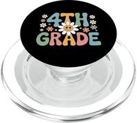 Funny First Day of School 4th Fourth Grade PopSockets PopGrip para MagSafe