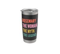 Funny First Name Design for Women - Rosemary Vaso térmico de acero inoxidable de doble pared