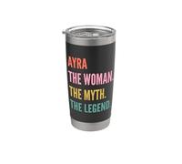 Funny First Name Design Woman Myth Legend - Ayra Vaso térmico de acero inoxidable de doble pared