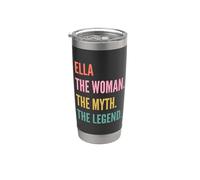 Funny First Name Design Woman Myth Legend - Ella Vaso térmico de acero inoxidable de doble pared