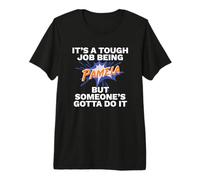 Funny First Name Is Pamela Tough Job Being Pamela Camiseta Premium