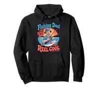 Funny Fishing Dad Like A Regular Dad But Reel Cool Sudadera con Capucha