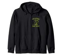 Funny Fishing Fish Around And Find Trout Sudadera con Capucha