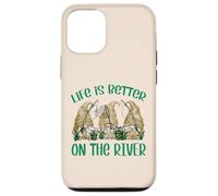 Funny Fishing GNOME For Women and Men Is Better On The River Carcasa para iPhone 12/12 Pro