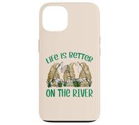 Funny Fishing GNOME For Women and Men Is Better On The River Carcasa para iPhone 13