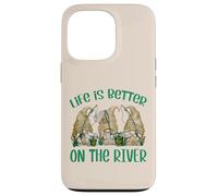 Funny Fishing GNOME For Women and Men Is Better On The River Carcasa para iPhone 13 Pro