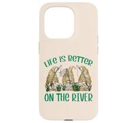 Funny Fishing GNOME For Women and Men Is Better On The River Carcasa para iPhone 15 Pro
