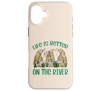 Funny Fishing GNOME For Women and Men Is Better On The River Carcasa para iPhone 16 Plus