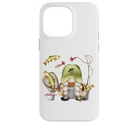 Funny Fishing GNOME Motif For Women & Kids Fisherman Gnomie Carcasa para iPhone 14 Pro MAX