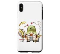 Funny Fishing GNOME Motif For Women & Kids Fisherman Gnomie Carcasa para iPhone XS MAX