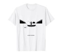 Funny Fishing Pun Reel Good Time Angler Gift for Dad Camiseta