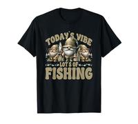 Funny Fishing Saying For Women Men and Kids Fisherman GNOME Camiseta