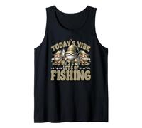 Funny Fishing Saying For Women Men and Kids Fisherman GNOME Camiseta sin Mangas