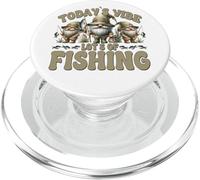 Funny Fishing Saying For Women Men and Kids Fisherman GNOME PopSockets PopGrip para MagSafe