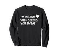 Funny Fitness Instructor Valentine's Day Quote Sweat Sudadera