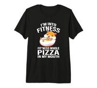 Funny Fitness Pizza Kawaii Kids Boys Hamster Lover Camiseta Premium