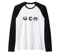 Funny Flipping The Bird USA Patriotic Eagle America FAFO MF Camiseta Manga Raglan