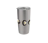 Funny Flipping The Bird USA Patriotic Eagle America FAFO MF Vaso térmico de acero inoxidable de doble pared