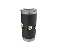 Funny Flipping The Bird USA Patriotic Eagle America FAFO MF Vaso térmico de acero inoxidable de doble pared