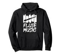 Funny Flute Music Flautista Grabadora Sudadera con Capucha