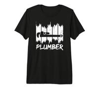 Funny Fontanero Steamfitter Camiseta Premium