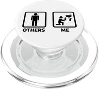 Funny Fontanero Técnico de fontanería PopSockets PopGrip para MagSafe