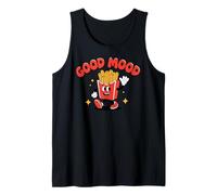 Funny Food, Good Mood, Fast Food Finger Chips, French Fries Camiseta sin Mangas