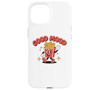 Funny Food, Good Mood, Fast Food Finger Chips, French Fries Carcasa para iPhone 15