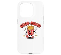 Funny Food, Good Mood, Fast Food Finger Chips, French Fries Carcasa para iPhone 15 Pro