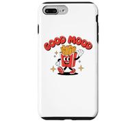 Funny Food, Good Mood, Fast Food Finger Chips, French Fries Carcasa para iPhone 7 Plus/8 Plus