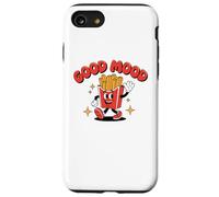 Funny Food, Good Mood, Fast Food Finger Chips, French Fries Carcasa para iPhone SE (2020) / 7/8