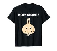 Funny Food Vegetable Simple Funny Quote Clove Garlic Camiseta