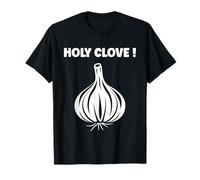 Funny Food Vegetable Simple Funny Quote Clove Garlic Camiseta