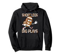 Funny Football Game Day Cita American Football Running Back Sudadera con Capucha