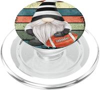 Funny Football GNOME For Sunday with Gnomies & Football Dad PopSockets PopGrip para MagSafe