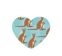 Funny For Kangaroo Zoo Printing - Ambientador para coche, 10 unidades, aroma a coche, hojas de ambientador con cuerda para coche y hogar