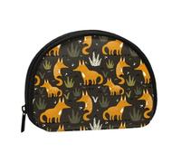 Funny Fox By The Field - cartera pequeño para mujer, cartera pequeño