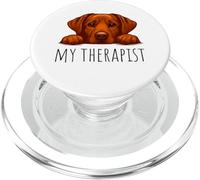 Funny Fox Red Labrador Dog Owner PopSockets PopGrip para MagSafe