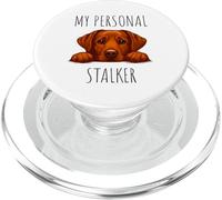 Funny Fox Red Labrador Dog Owner PopSockets PopGrip para MagSafe