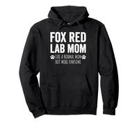 Funny Fox Red Labrador Mom Dog Owner Sudadera con Capucha