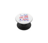 Funny Freedom Problemas patrióticos Mujeres Hombres 4 de Julio Diversión PopSockets PopGrip Adhesivo