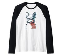 Funny French Bulldog Frenchie Dog Lovers Owner Camiseta Manga Raglan