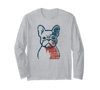 Funny French Bulldog Frenchie Dog Lovers Owner Manga Larga