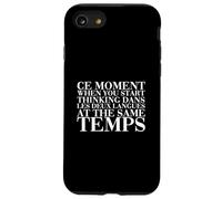 Funny French English Multilingual Bilingual Language Joke Carcasa para iPhone SE (2020) / 7/8