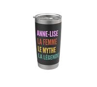 Funny French First Name Design - Anne-Lise Vaso térmico de acero inoxidable de doble pared