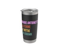Funny French First Name Design - Marie-Antoinette Vaso térmico de acero inoxidable de doble pared