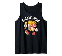 Funny French Fries, Fryday Everyday Foodie, Steady Fries Camiseta sin Mangas