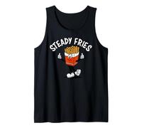 Funny French Fries, Fryday Everyday Foodie, Steady Fries Camiseta sin Mangas